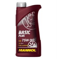 Масло трансмиссионное синтетическое BASIC PLUS 75W-90, 1л